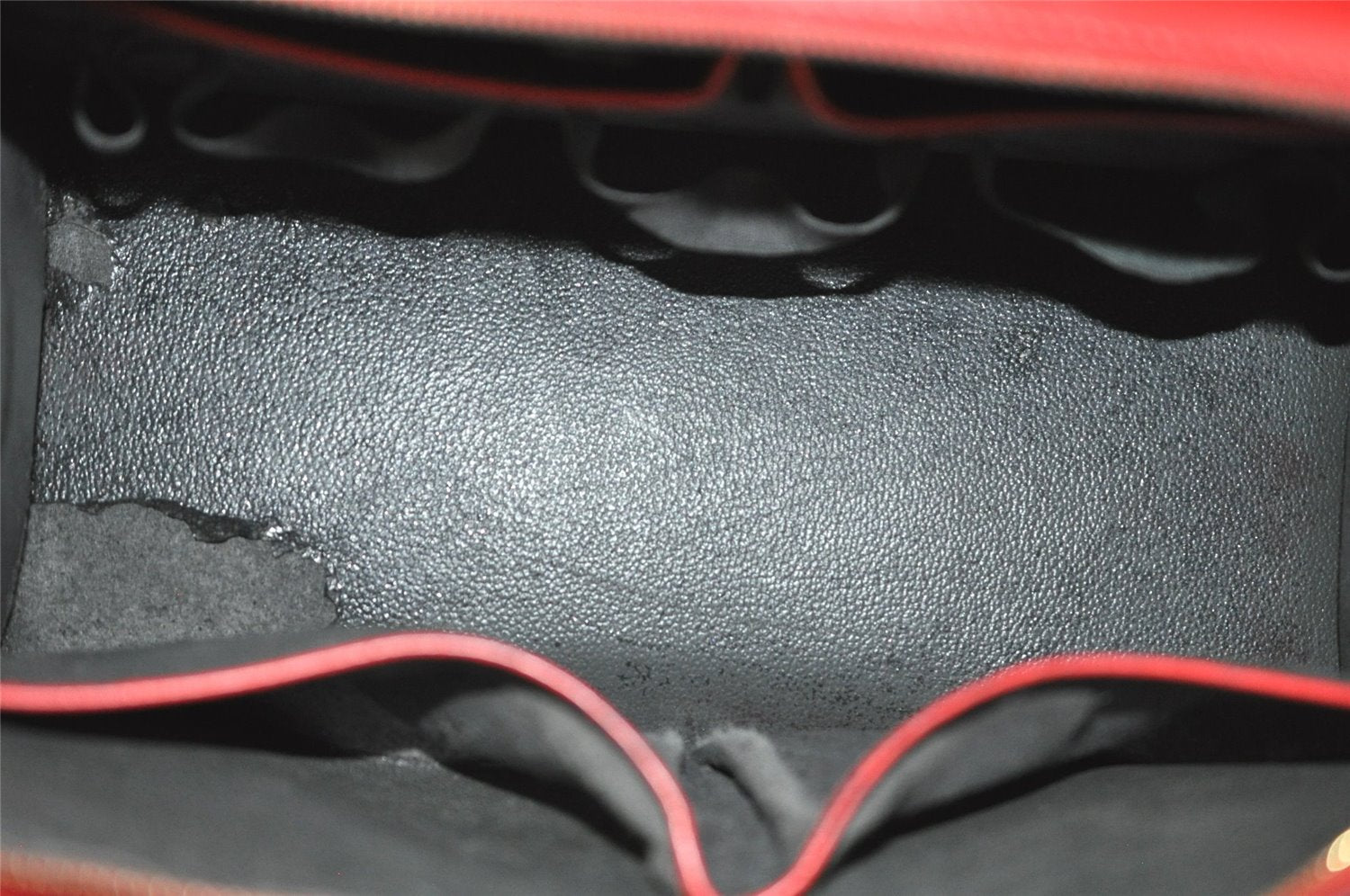 Authentic Louis Vuitton Epi Riviera Hand Bag Red M48187 LV 5895J