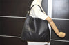 Authentic GUCCI Guccissima GG Leather Shoulder Hand Bag 181514 Black 5896I