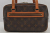 Authentic Louis Vuitton Monogram Cite MM Shoulder Bag M51182 LV 5896J