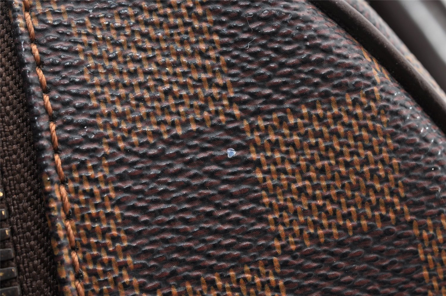 Authentic Louis Vuitton Damier Ribera MM Hand Boston Bag Purse N41434 LV 5898I