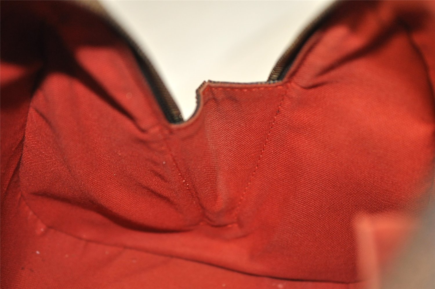 Authentic Louis Vuitton Damier Ribera MM Hand Boston Bag Purse N41434 LV 5898I