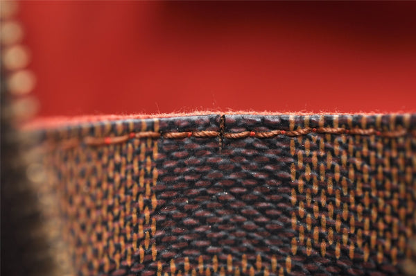 Authentic Louis Vuitton Damier Ribera MM Hand Boston Bag Purse N41434 LV 5898I