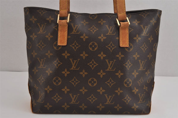 Authentic Louis Vuitton Monogram Cabas Piano Shoulder Tote Bag M51148 Junk 5898J