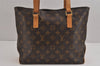 Authentic Louis Vuitton Monogram Cabas Piano Shoulder Tote Bag M51148 Junk 5898J