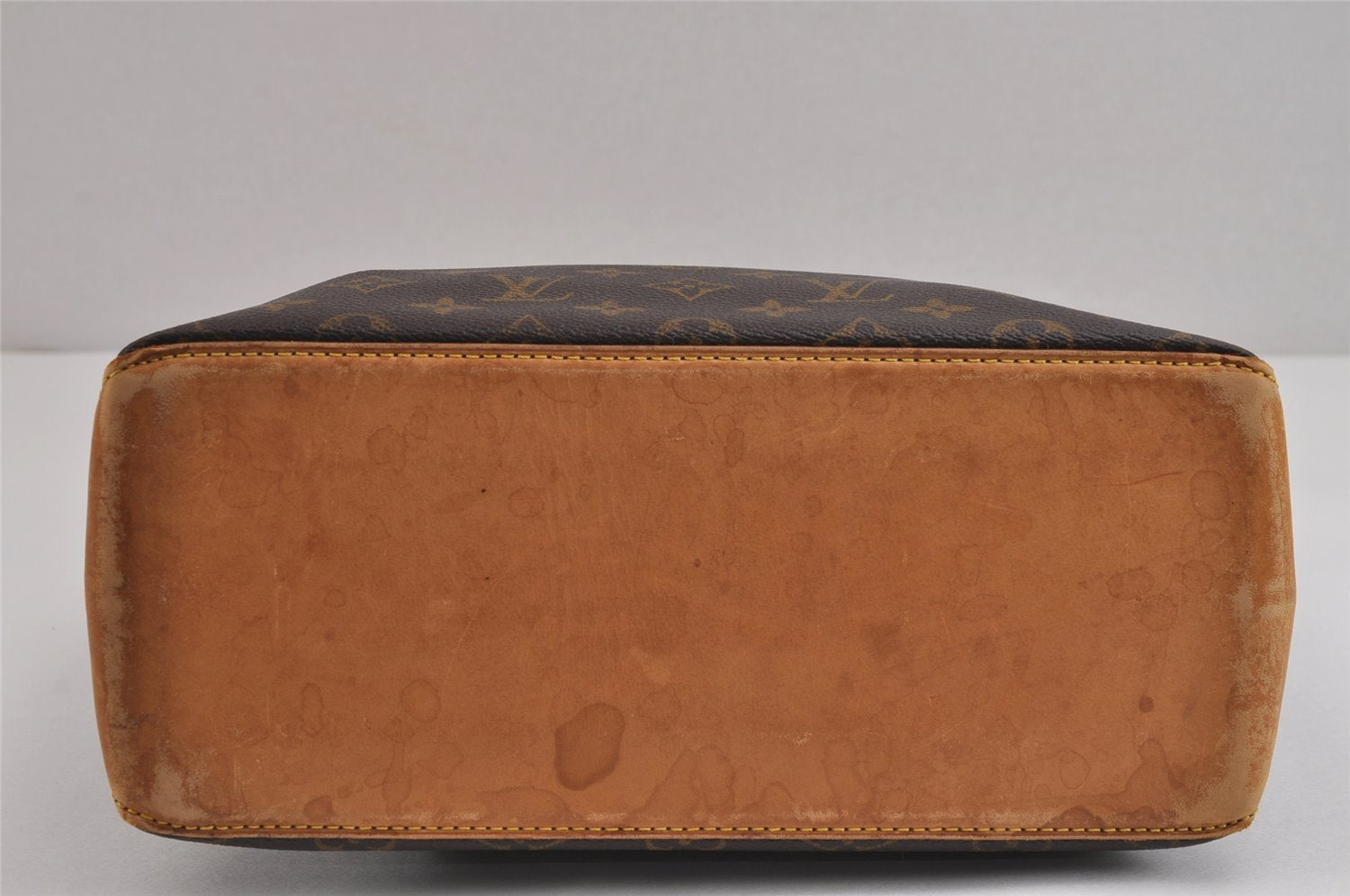 Authentic Louis Vuitton Monogram Cabas Piano Shoulder Tote Bag M51148 Junk 5898J