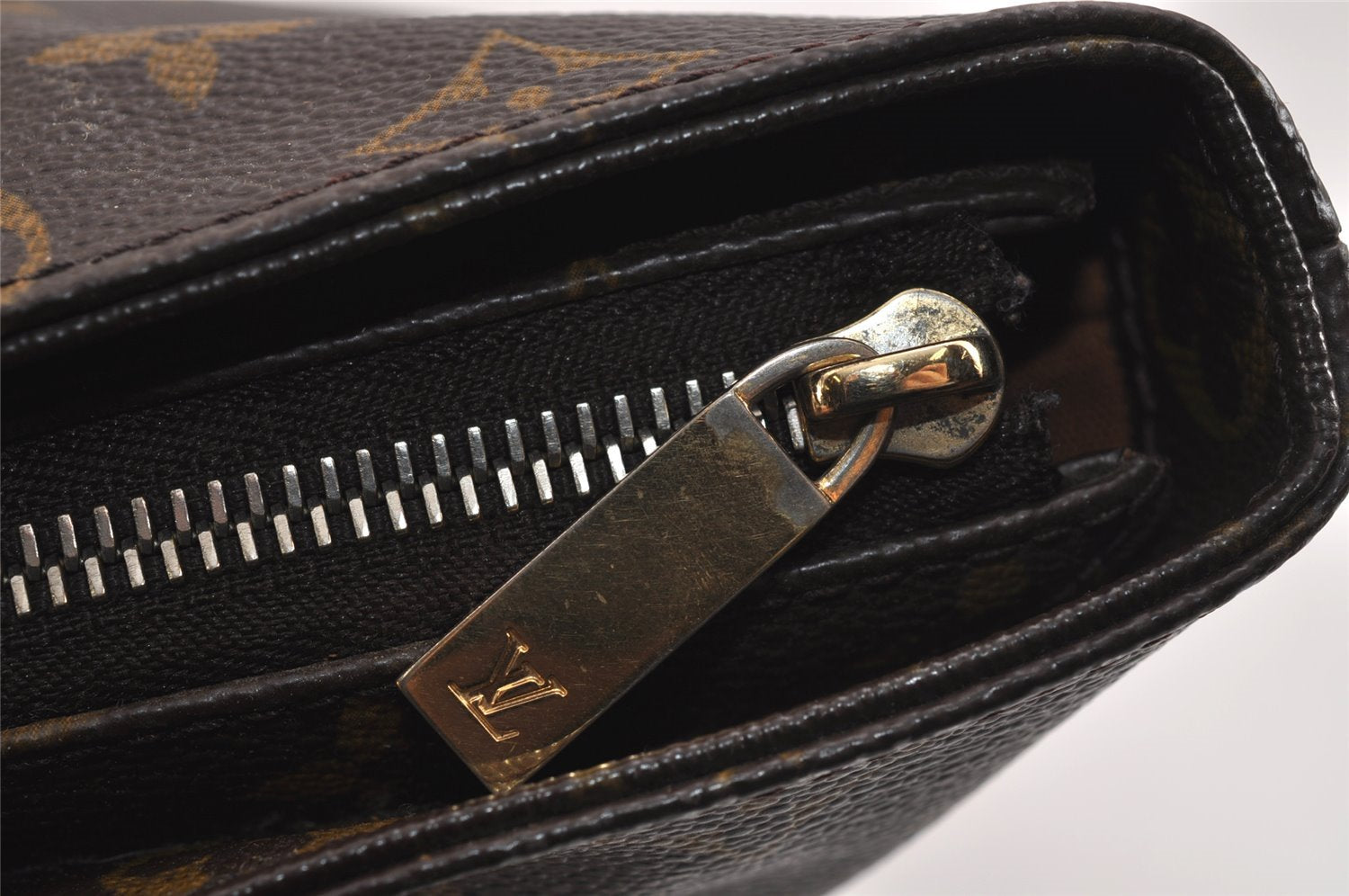 Authentic Louis Vuitton Monogram Cabas Piano Shoulder Tote Bag M51148 Junk 5898J