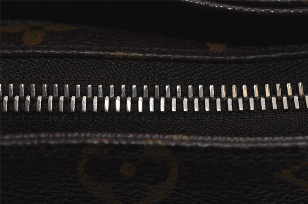 Authentic Louis Vuitton Monogram Cabas Piano Shoulder Tote Bag M51148 Junk 5898J