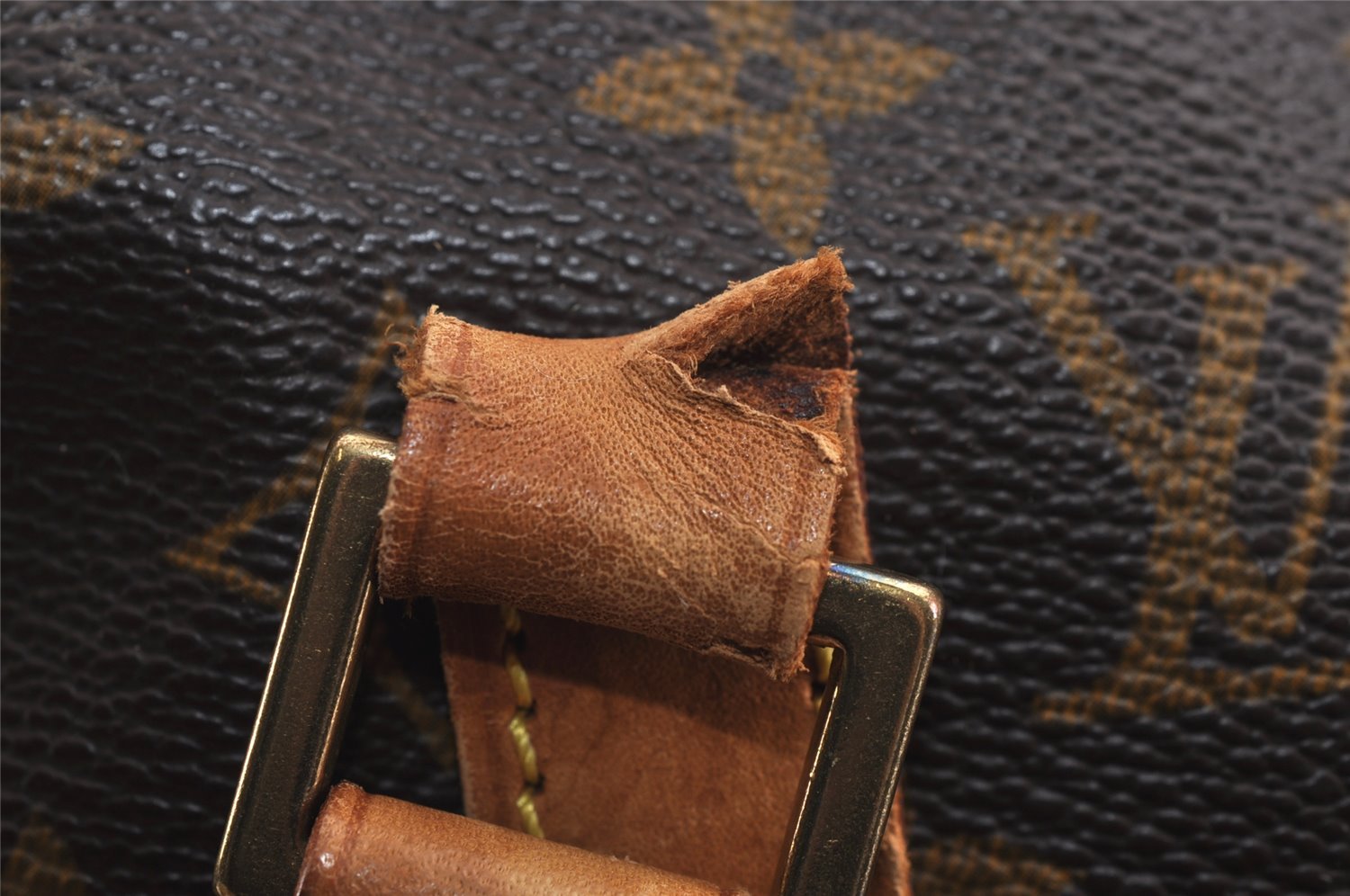 Authentic Louis Vuitton Monogram Cabas Piano Shoulder Tote Bag M51148 Junk 5898J