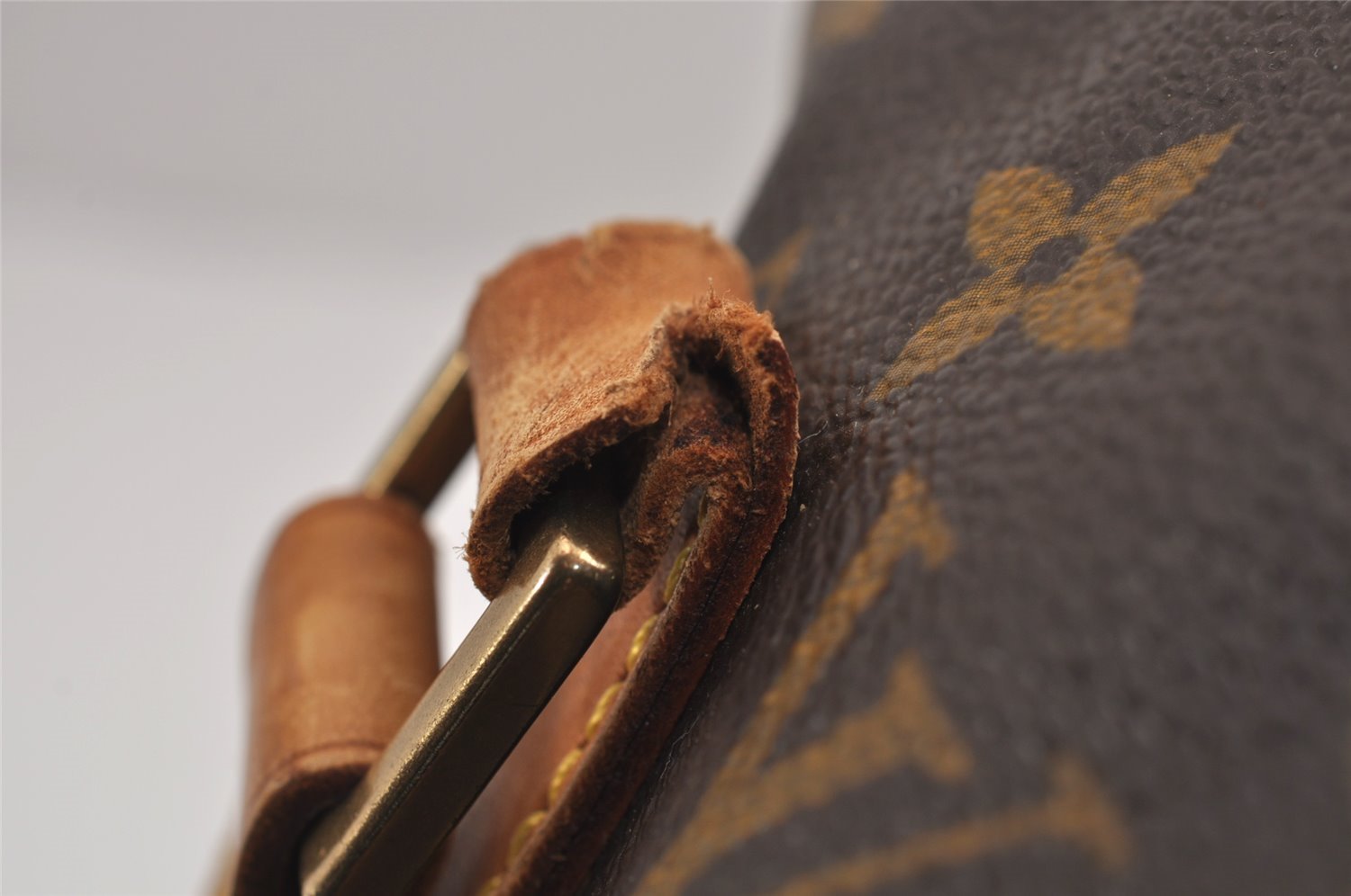 Authentic Louis Vuitton Monogram Cabas Piano Shoulder Tote Bag M51148 Junk 5898J