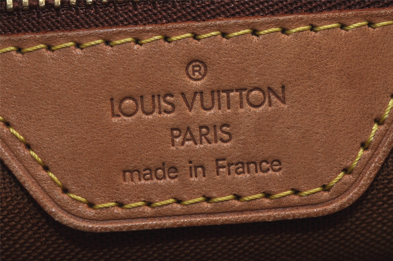 Authentic Louis Vuitton Monogram Cabas Piano Shoulder Tote Bag M51148 Junk 5898J