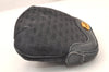 Authentic GUCCI Vintage Micro GG Canvas Leather Pouch Purse Black Junk 5900K