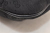 Authentic GUCCI Vintage Micro GG Canvas Leather Pouch Purse Black Junk 5900K