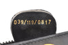 Authentic GUCCI Vintage Micro GG Canvas Leather Pouch Purse Black Junk 5900K