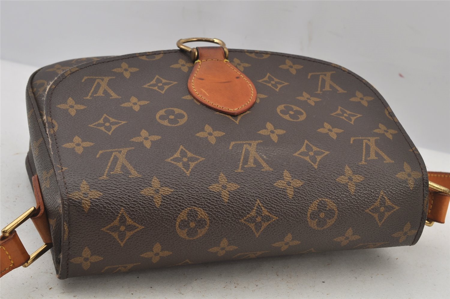 Authentic Louis Vuitton Monogram Saint Cloud GM M51242 Shoulder Cross Bag 5901J
