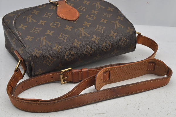 Authentic Louis Vuitton Monogram Saint Cloud GM M51242 Shoulder Cross Bag 5901J