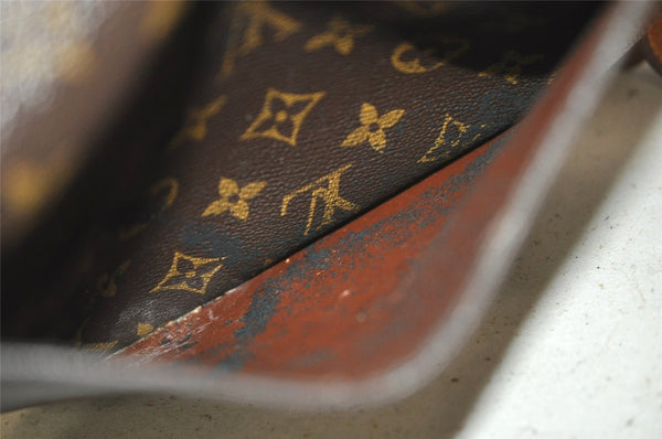 Authentic Louis Vuitton Monogram Saint Cloud GM M51242 Shoulder Cross Bag 5901J