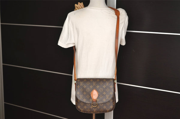 Authentic Louis Vuitton Monogram Saint Cloud GM M51242 Shoulder Cross Bag 5901J