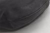 Authentic GUCCI Shoulder Hand Bag Purse Canvas Leather 114871 Black 5902K