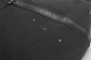Authentic GUCCI Shoulder Hand Bag Purse Canvas Leather 114871 Black 5902K