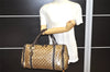 Authentic GUCCI GG Crystal Duchessa Line Hand Bag PVC Leather 181488 Brown 5903K
