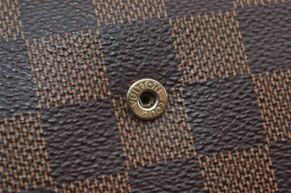 Authentic Louis Vuitton Damier Pochette Felicie N63032 Shoulder Cross Bag 5904I