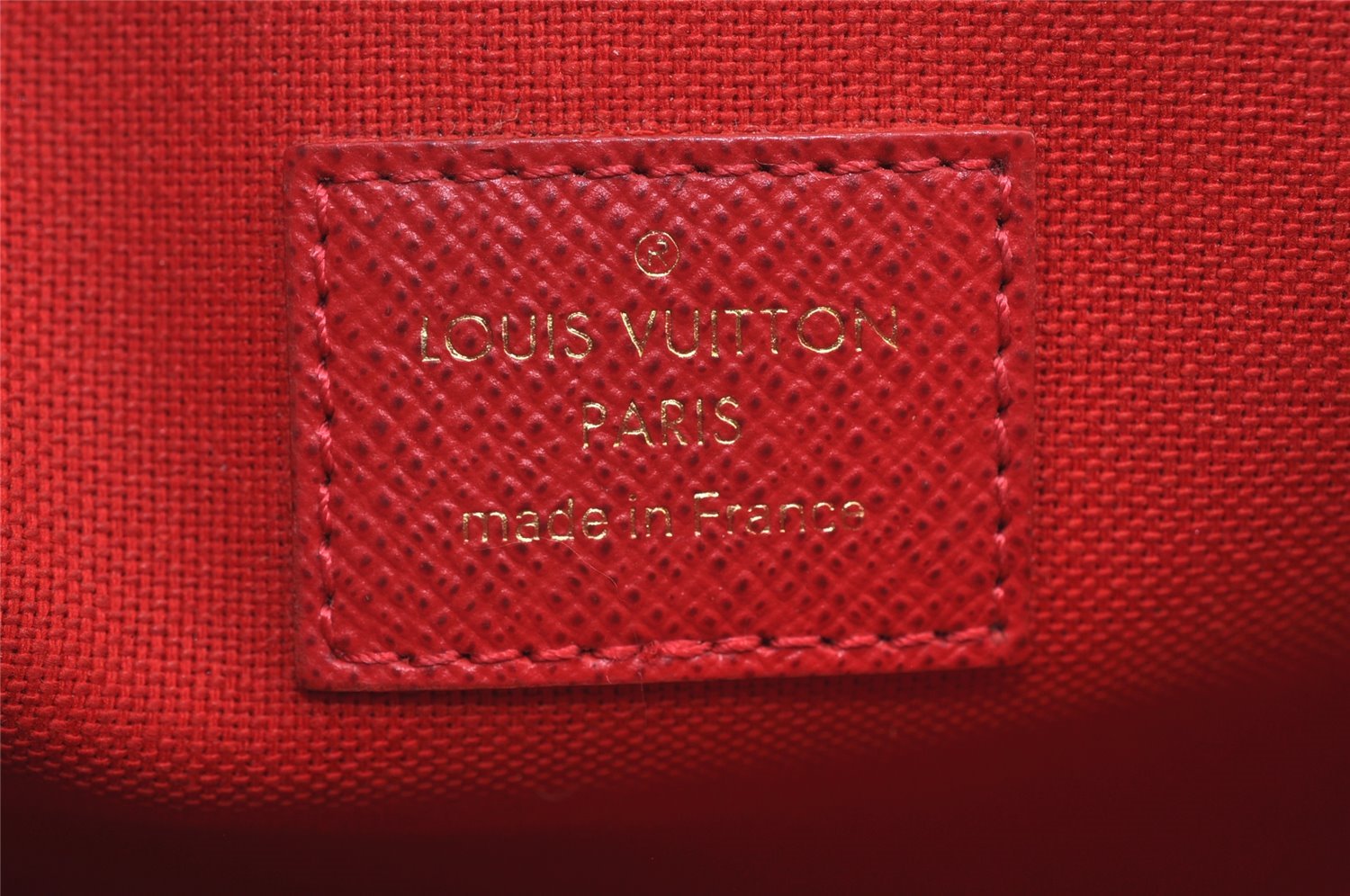 Authentic Louis Vuitton Damier Pochette Felicie N63032 Shoulder Cross Bag 5904I