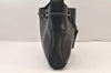 Authentic GUCCI Horsebit Shoulder Hand Bag Purse Leather 101975 Black 5904K