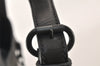 Authentic GUCCI Horsebit Shoulder Hand Bag Purse Leather 101975 Black 5904K