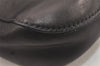 Authentic GUCCI Horsebit Shoulder Hand Bag Purse Leather 101975 Black 5904K