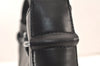 Authentic GUCCI Horsebit Shoulder Hand Bag Purse Leather 101975 Black 5904K