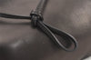 Authentic GUCCI Horsebit Shoulder Hand Bag Purse Leather 101975 Black 5904K