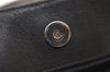 Authentic GUCCI Horsebit Shoulder Hand Bag Purse Leather 101975 Black 5904K