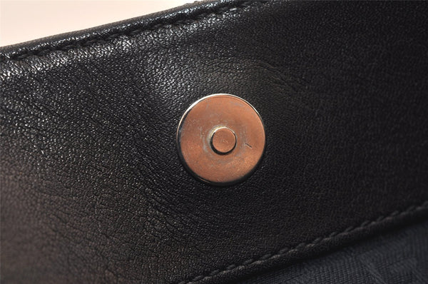 Authentic GUCCI Horsebit Shoulder Hand Bag Purse Leather 101975 Black 5904K