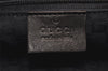 Authentic GUCCI Horsebit Shoulder Hand Bag Purse Leather 101975 Black 5904K