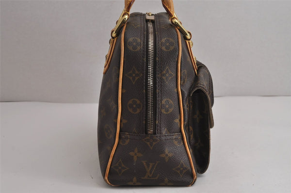 Authentic Louis Vuitton Monogram Manhattan PM Hand Bag Purse M40026 LV 5905J