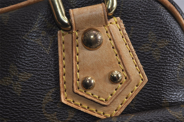 Authentic Louis Vuitton Monogram Manhattan PM Hand Bag Purse M40026 LV 5905J