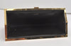 Authentic Christian Dior Trotter Clutch Bag Purse Canvas Leather Brown 5906I