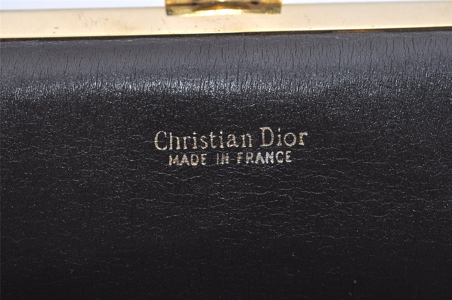 Authentic Christian Dior Trotter Clutch Bag Purse Canvas Leather Brown 5906I