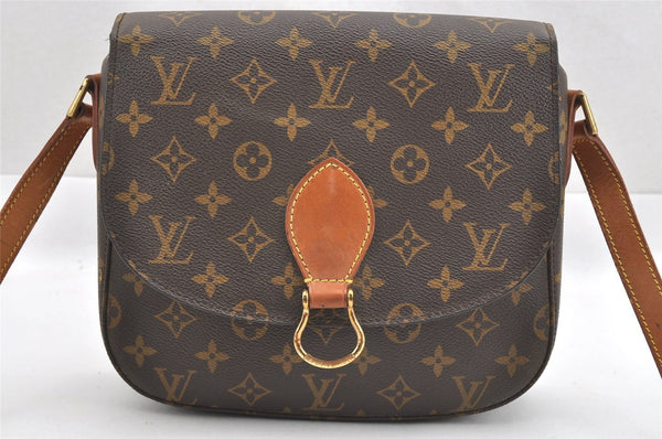 Authentic Louis Vuitton Monogram Saint Cloud GM M51242 Shoulder Cross Bag 5906J