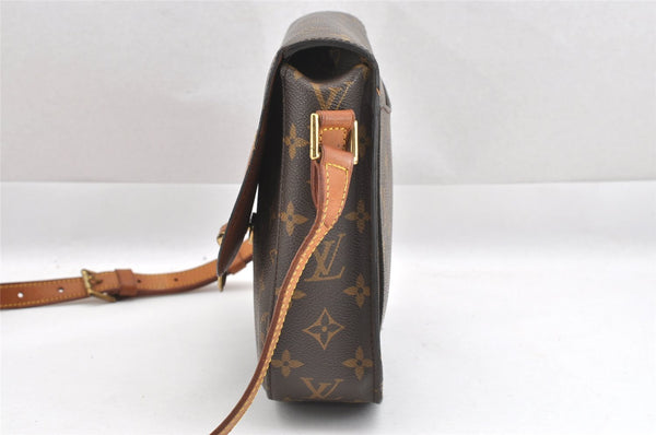 Authentic Louis Vuitton Monogram Saint Cloud GM M51242 Shoulder Cross Bag 5906J