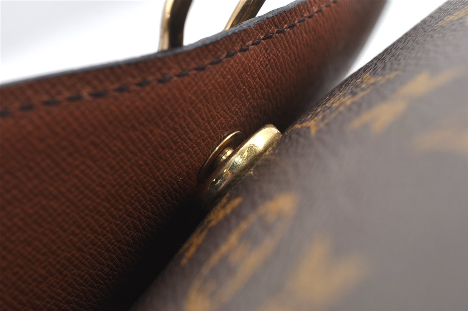 Authentic Louis Vuitton Monogram Saint Cloud GM M51242 Shoulder Cross Bag 5906J