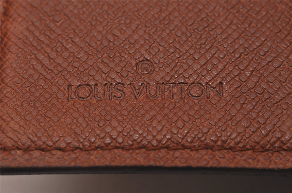 Authentic Louis Vuitton Monogram Pocket Diary Note Cover M56340 LV 5907I