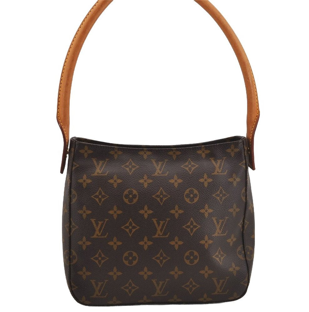Authentic Louis Vuitton Monogram Looping MM Shoulder Bag M51146 LV 5907J