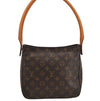 Authentic Louis Vuitton Monogram Looping MM Shoulder Bag M51146 LV 5907J