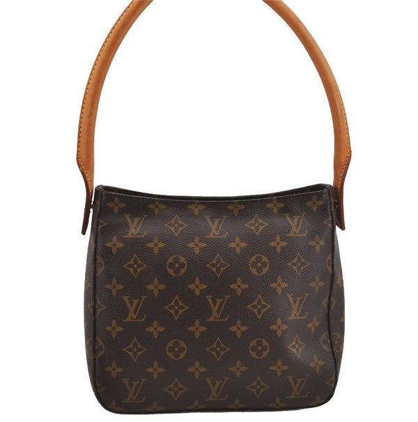 Authentic Louis Vuitton Monogram Looping MM Shoulder Bag M51146 LV 5907J