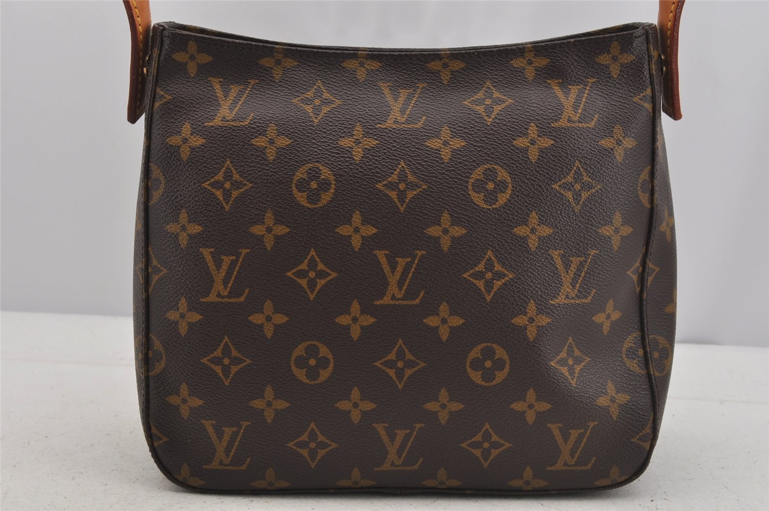 Authentic Louis Vuitton Monogram Looping MM Shoulder Bag M51146 LV 5907J