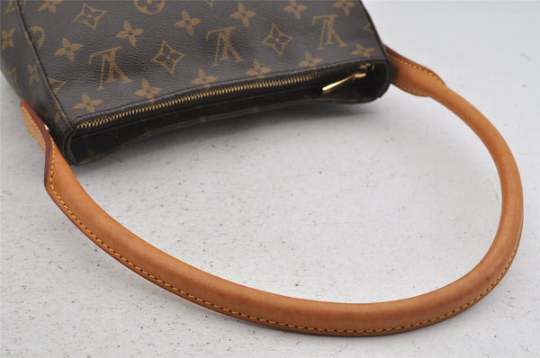 Authentic Louis Vuitton Monogram Looping MM Shoulder Bag M51146 LV 5907J