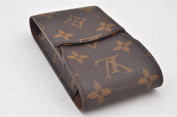 Authentic Louis Vuitton Monogram Etui Cigarette Case M63024 LV 5907K