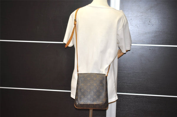 Auth Louis Vuitton Monogram Musette Salsa M51387 Long Shoulder Cross Bag 5908I
