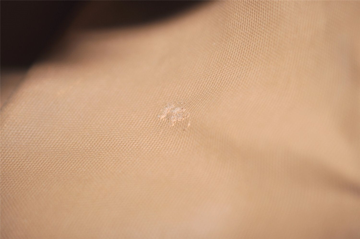 Authentic GUCCI Vintage Clutch Hand Bag Purse GG PVC Leather Brown 5910I